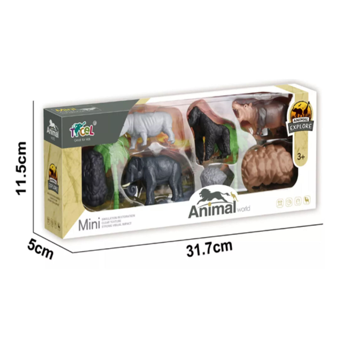 Animal World Set de Animales con Accesorios 2308527