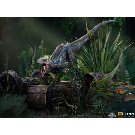 IRON STUDIOS BLUE - JURASSIC WORLD FALLEN KINGDOM DELUXE - BDS ART SCALE 1/10 UNIVJP63922-10