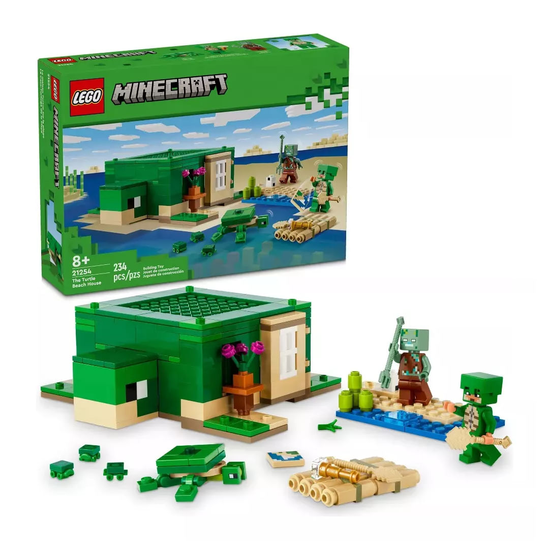 Lego Minecraft The Turtle Beach House 21254