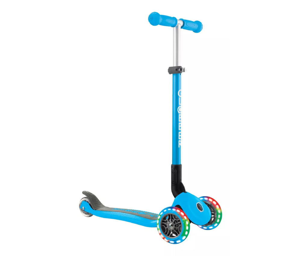 Globber Monopatin Primo plegable Lights Sky Blue 432-101-2
