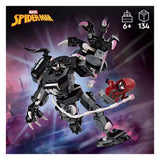 Lego Marvel Venom Mech Armor vs. Miles Morales 76276