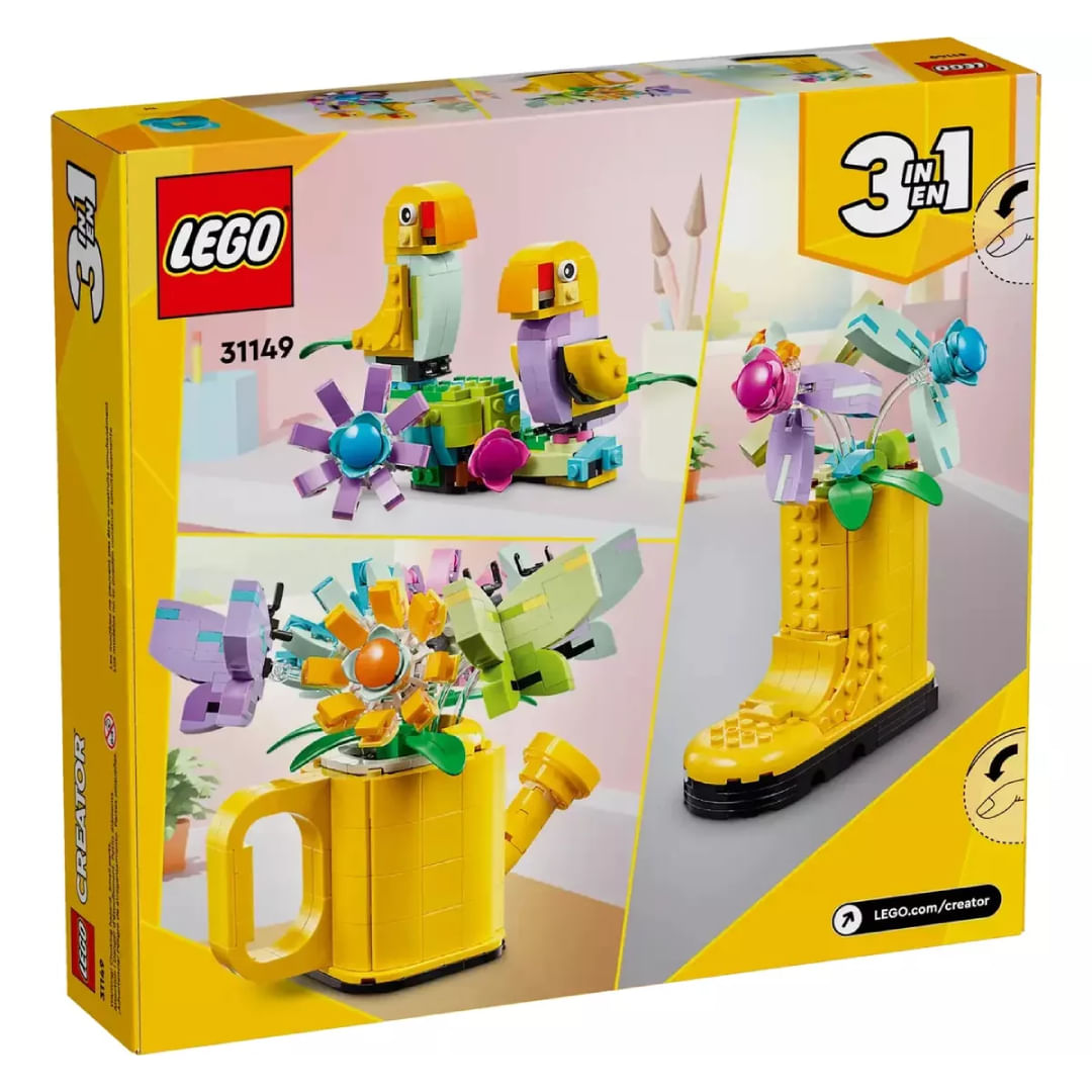 Lego Creator Flowers in Watering Can 31149