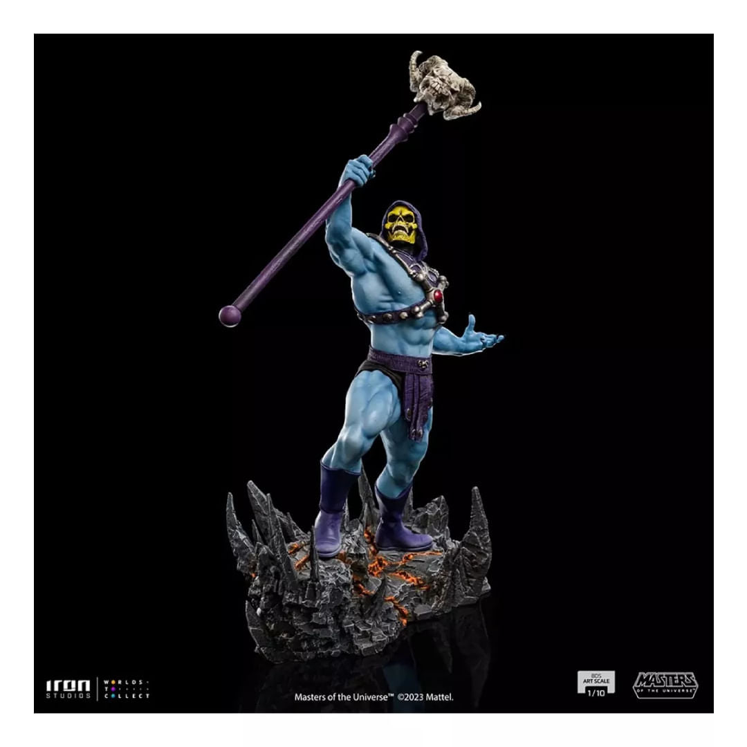 IRON STUDIOS SKELETOR - MASTERS OF THE UNIVERSE - BDS ART SCALE 1/10 HEMAN86423-10