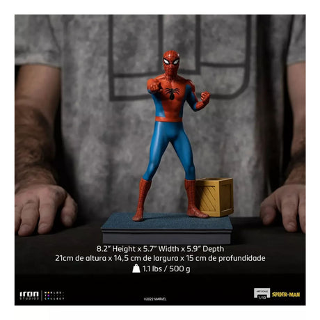 IRON STUDIOS SPIDER-MAN `60S - ANIMATED SERIES - SCALE 1/10 MARCAS73522-10