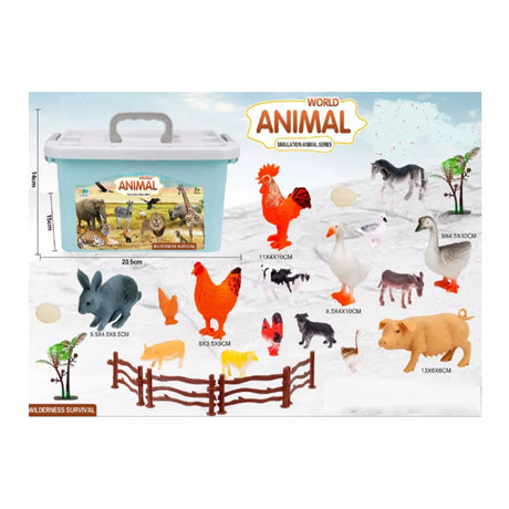 World Animal Set de Animales Granja 2272404