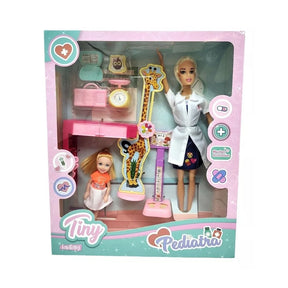 Tiny Fantasy Muñeca pediatra con muchos accesorios 54923