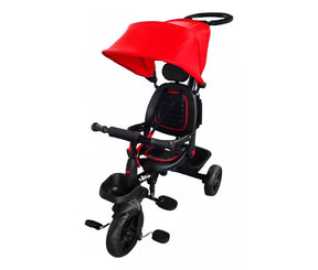 Triciclo con Capota JY-T07B Rojo
