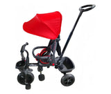 Triciclo con Capota JY-T07B Rojo