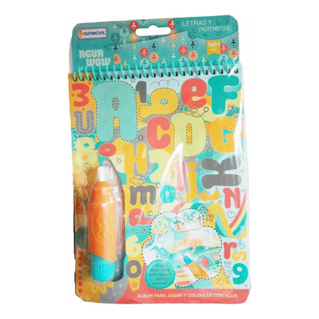 Agua Wow Letras y numeros TAP00521