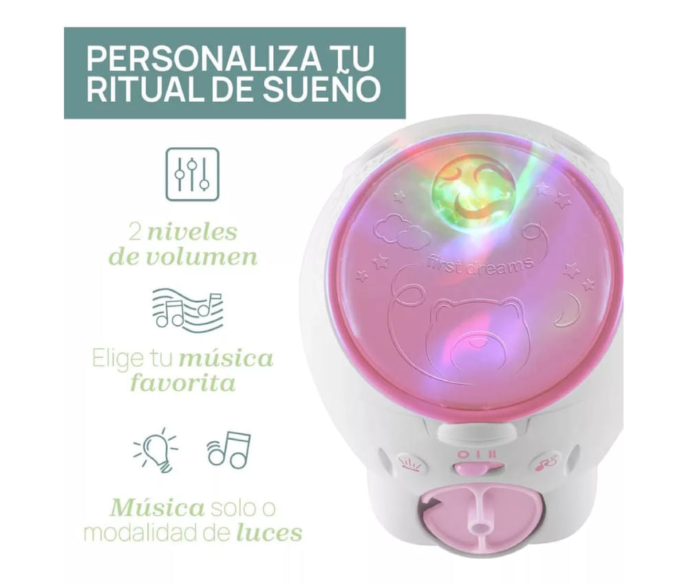 Chicco First Dreams Polar bear rosa 0M+ 00011558100000