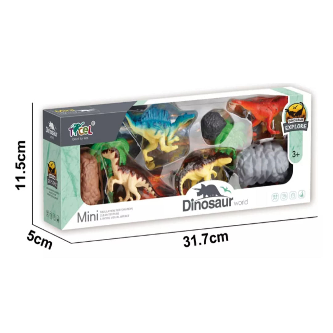 Dinosaur World Set de Dinosaurios con Accesorios 2308518