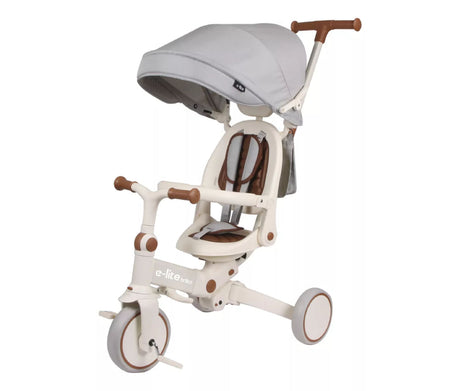 Triciclo con Capota JY-T11B Blanco