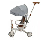 Triciclo con Capota JY-T11B Blanco