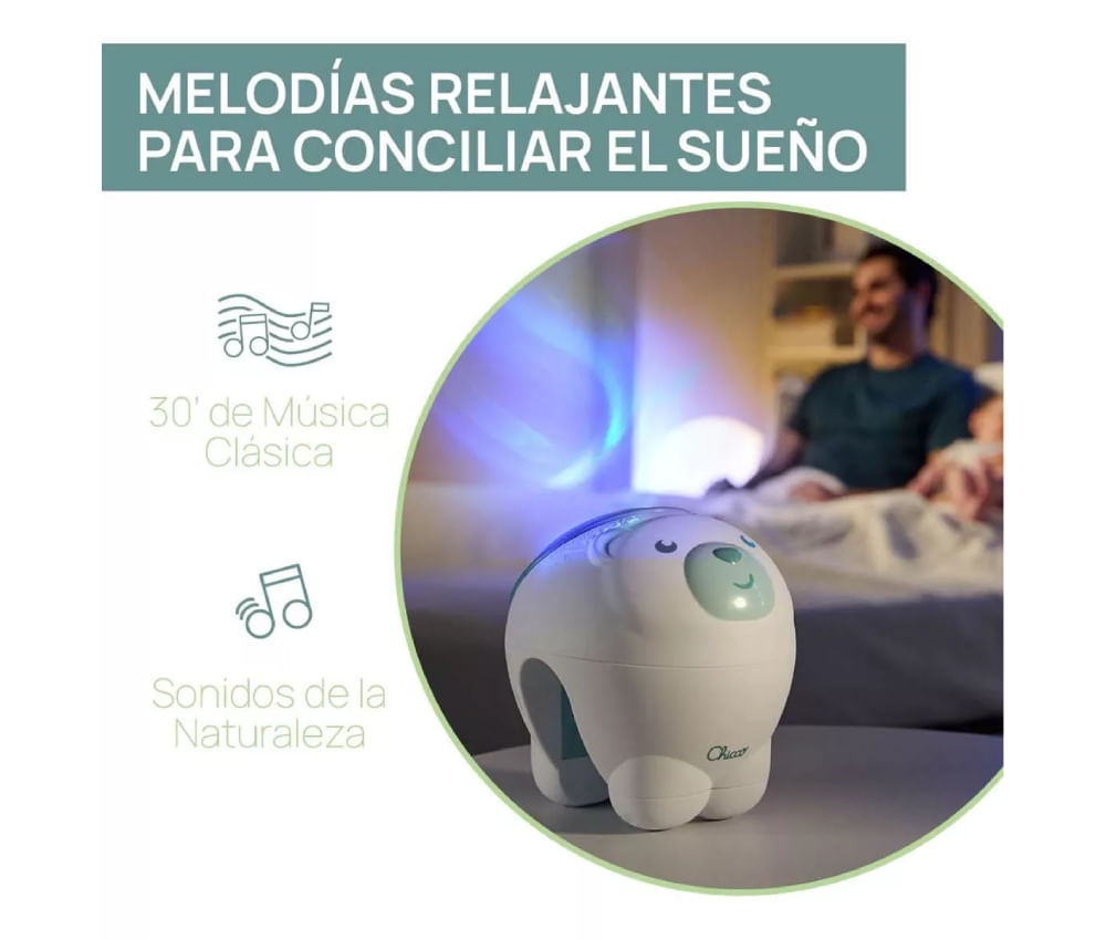 Chicco First Dreams Polar bear celeste 0M+ 00011558200000