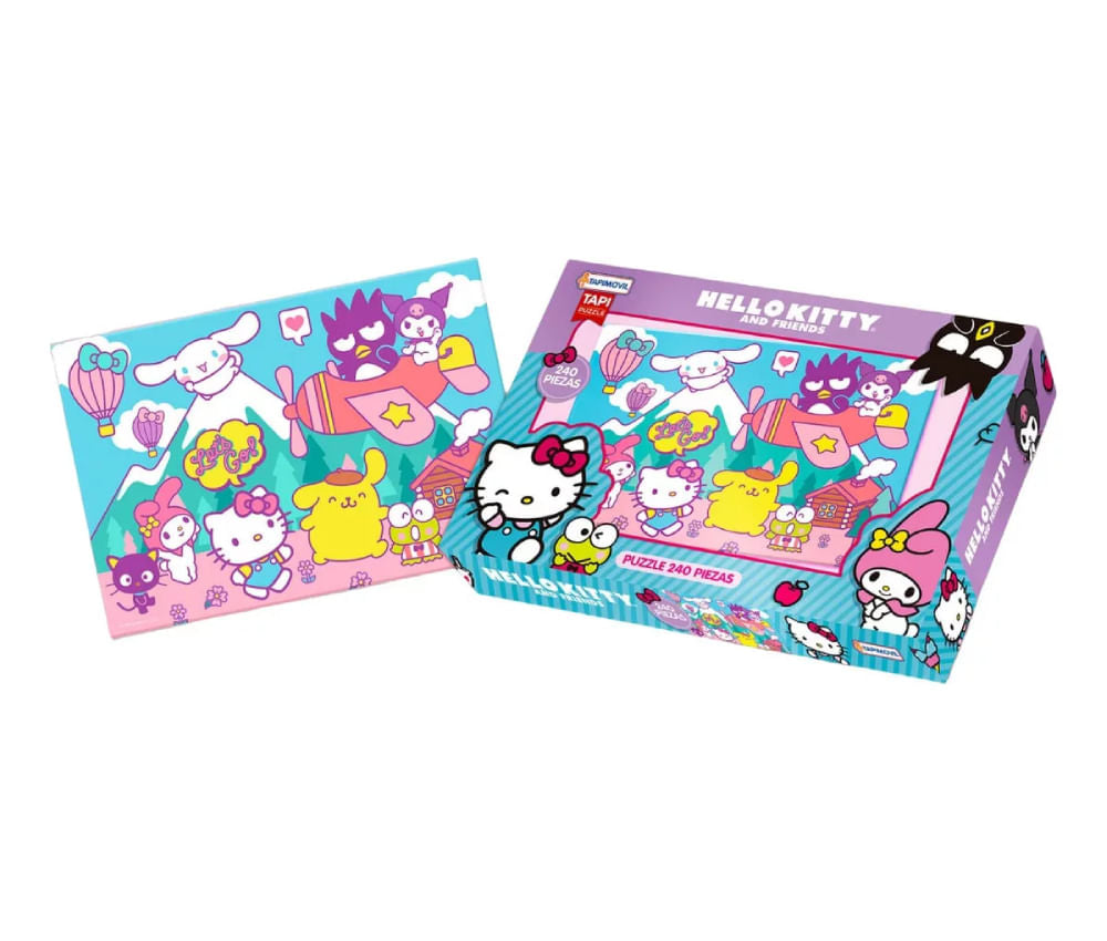 Puzzle de 240 piezas de Hello Kitty KTY09833