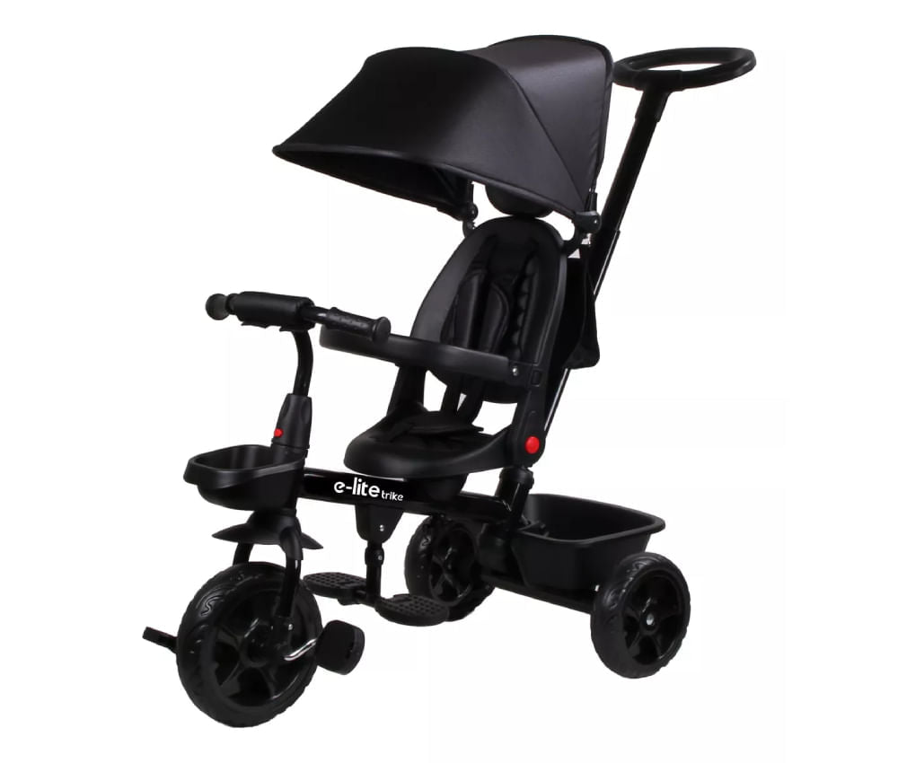 Triciclo con Capota JY-T07B Negro