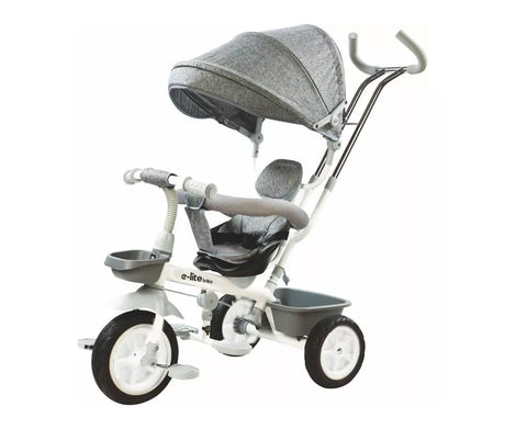 Triciclo con Capota JY-T01 Gris