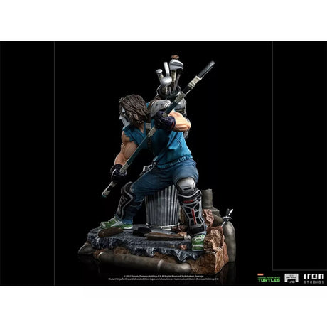 IRON STUDIOS TMNT CASEY JONES BDS ART SCALE 1/10 NICKEL69622-10