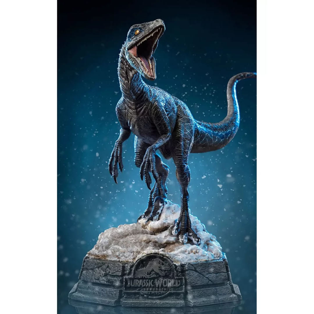 IRON STUDIOS BLUE - JURASSIC WORLD:  DOMINION - ART SCALE 1/10 UNIVJP69922-10