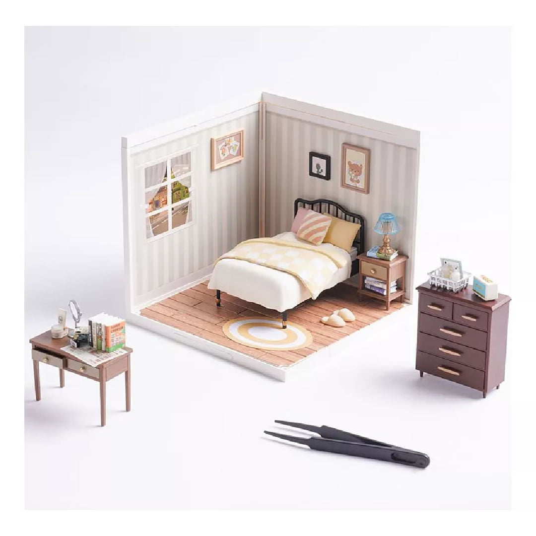 Robotime Puzzle 3d Dormitorio Dulces Sueños Dw009 Rolife