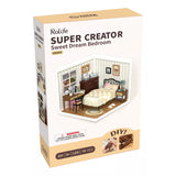 Robotime Puzzle 3d Dormitorio Dulces Sueños Dw009 Rolife
