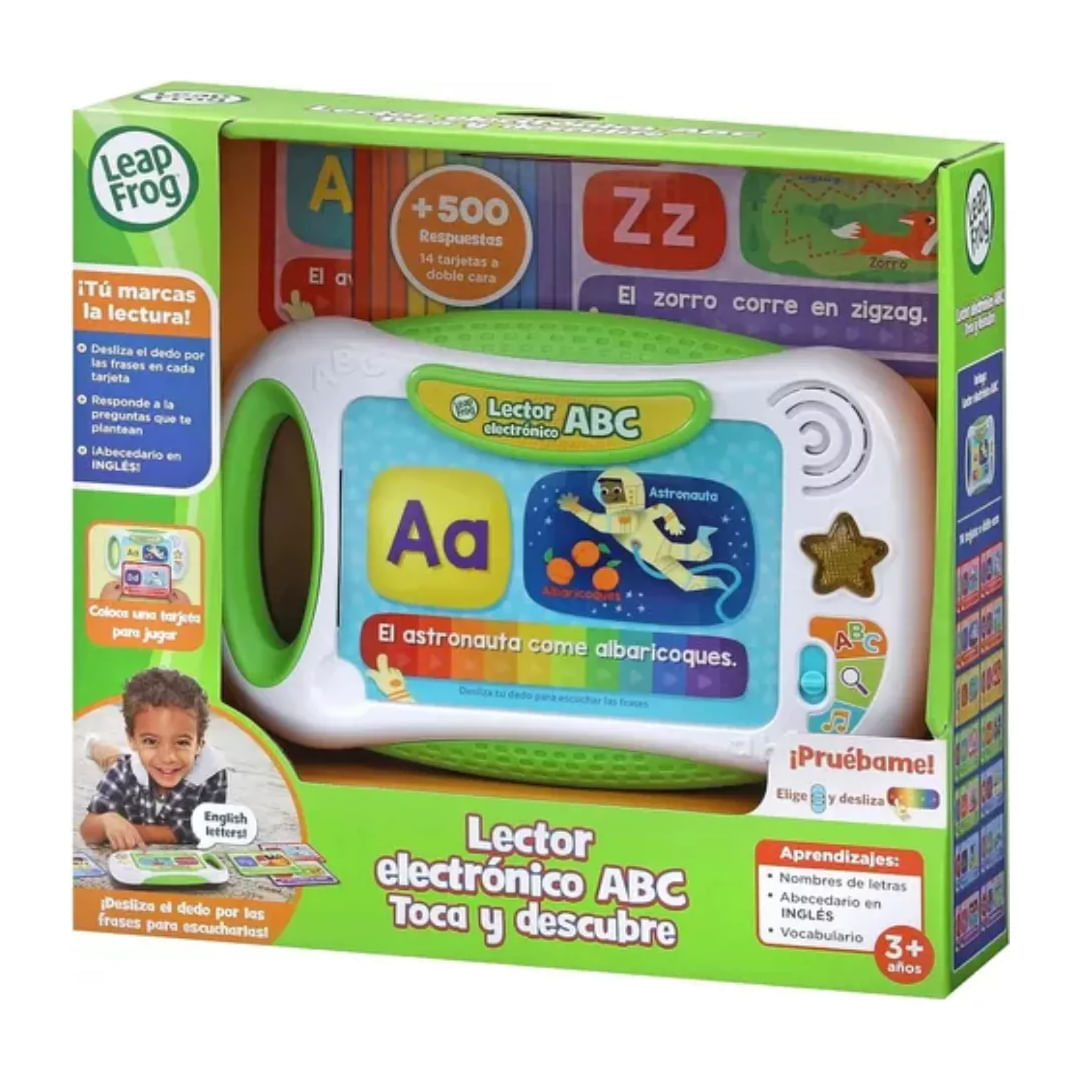 Leap Frog Lector electronico ABC, toca y descubre! 80-616839