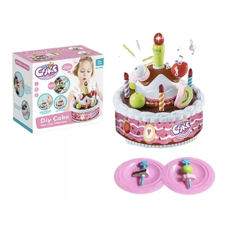 Set Torta De Cumpleaños 8pzs Shine 1993344