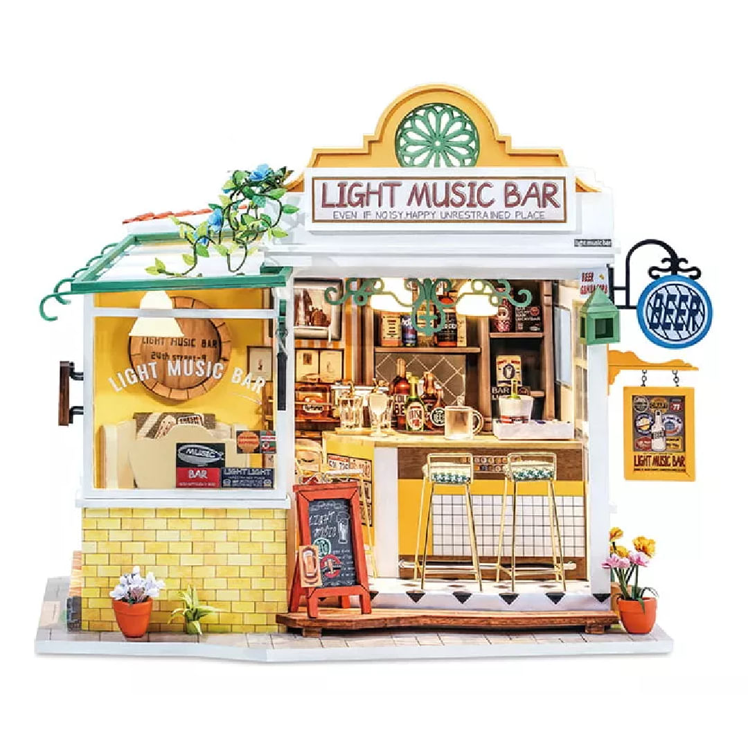 Robotime Puzzle 3d Bar De Musica Dg147 Rolife