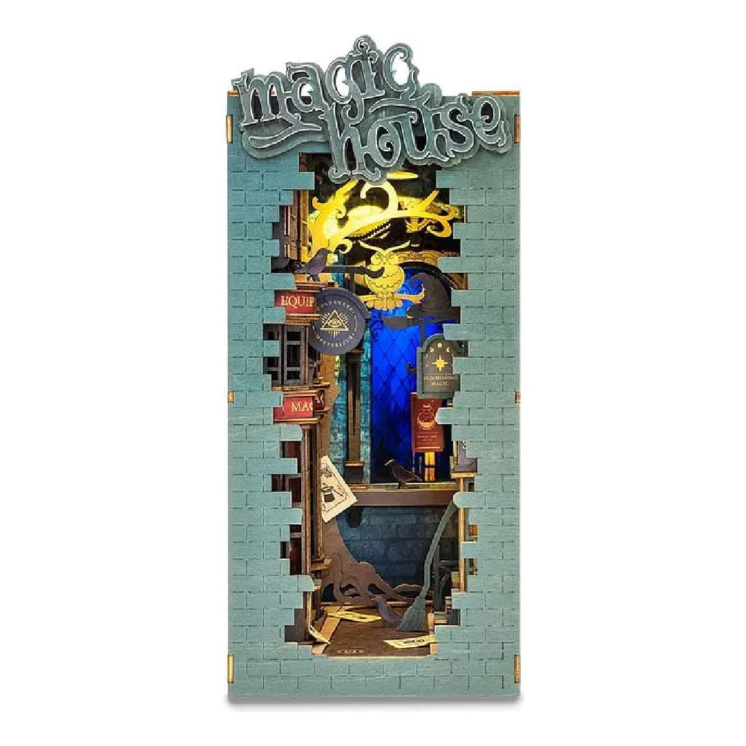 Robotime Puzzle 3d Book Nook Casa Magica Tgb03 Rolife