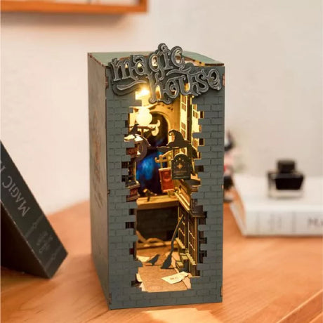 Robotime Puzzle 3d Book Nook Casa Magica Tgb03 Rolife