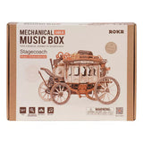 Robotime Puzzle 3d Cajita Musical Carruaje Amka1 Rokr