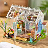 Robotime Puzzle 3d Casa De Jardin De Ensueño Dg163 Rolife