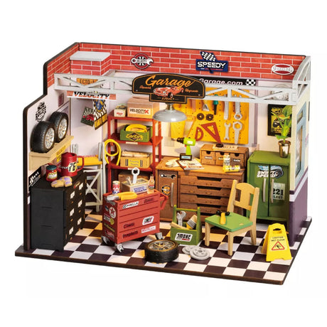 Robotime Puzzle 3d Garage Workshop Dg165 Rolife