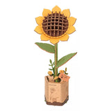Robotime Puzzle 3d Girasol Tw011 Rowood