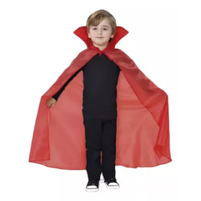 Capa Candela Roja Cuello Rojo  halloween