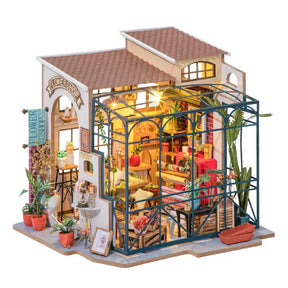 Robotime Puzzle 3d La Floristeria De Emily Dg145 Rolife
