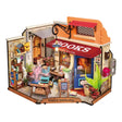 Robotime Puzzle 3d Libreria De La Esquina Dg164 Rolife