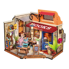 Robotime Puzzle 3d Libreria De La Esquina Dg164 Rolife