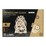 Robotime Puzzle 3d Reloj De Pendulo Lk501 Rokr