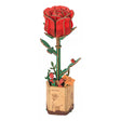 Robotime Puzzle 3d Rosa Roja Tw042 Rowood