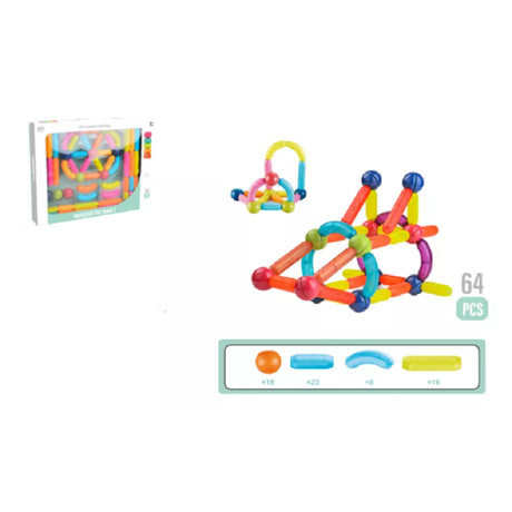 JUEGO MAGNETIC 64PZS 2206309
