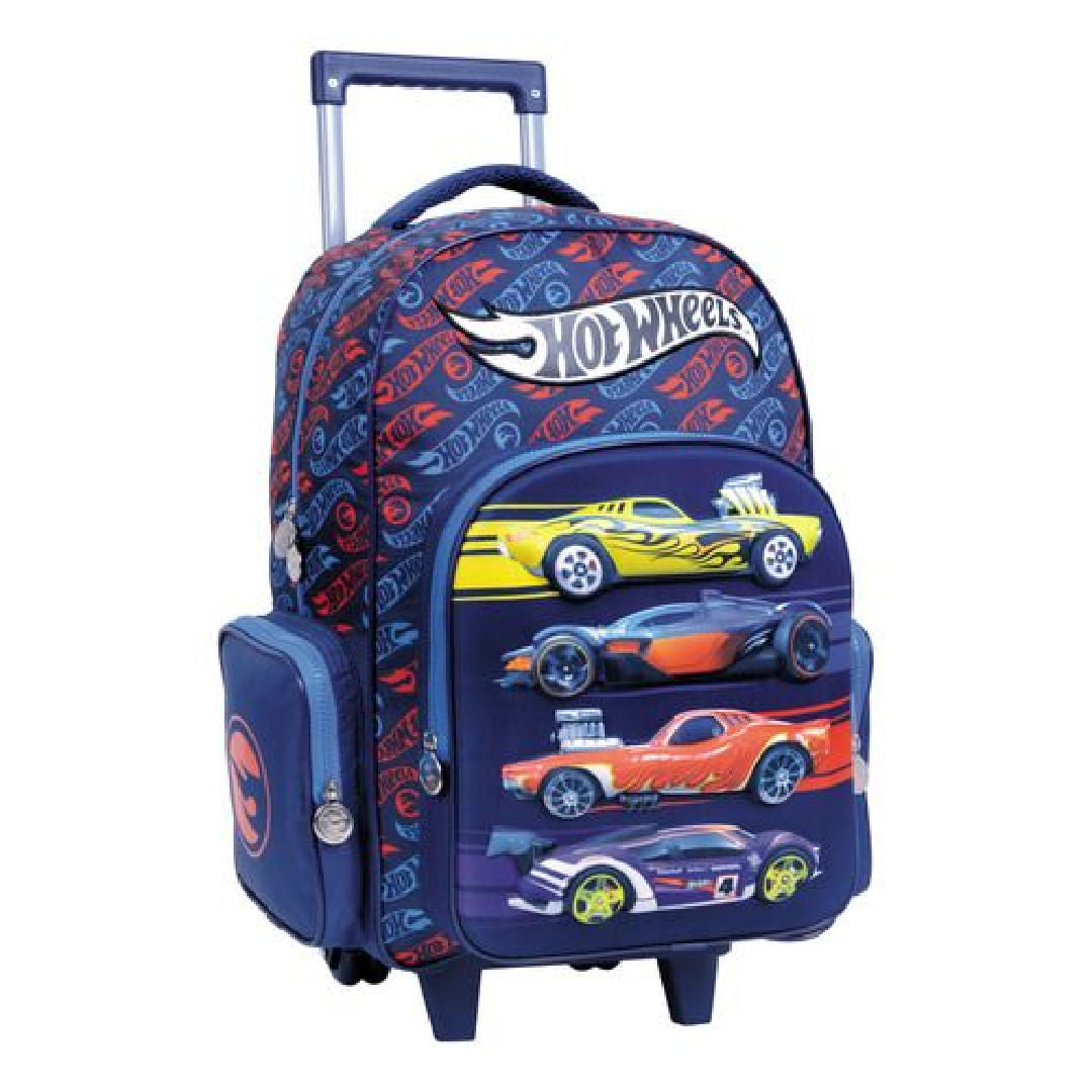 Mochila Hot Wheels Fast con carro 18P 75119