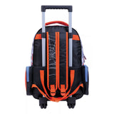 Mochila Spiderman Gray con carro 18P 38223