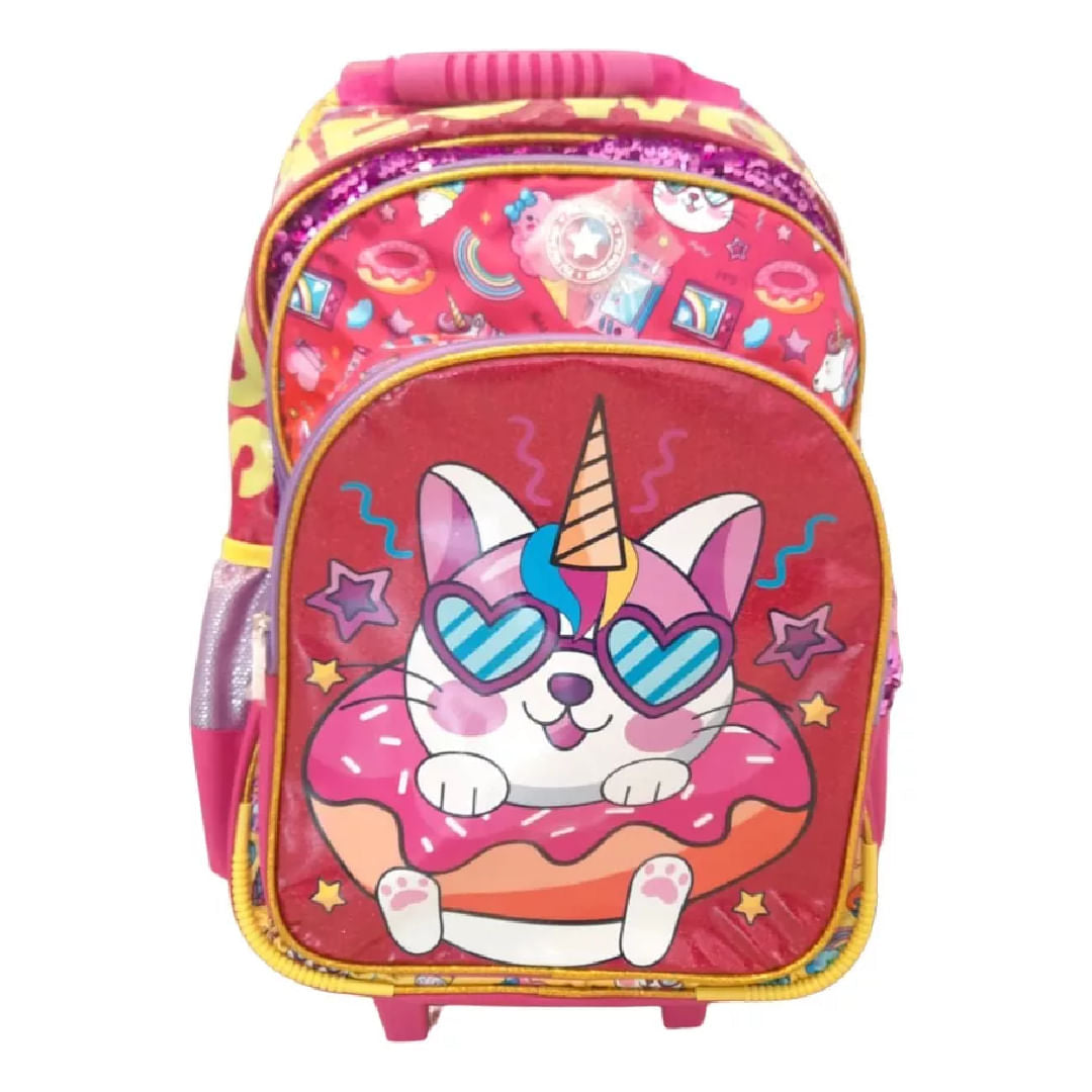 Phi Phi Mochila Carro Gato Unicornio 102444