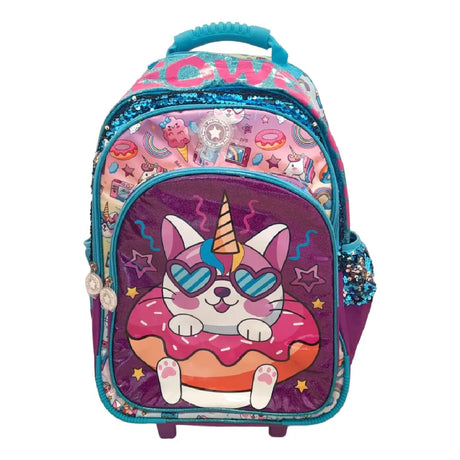 Phi Phi Mochila Carro Gato Unicornio 102444