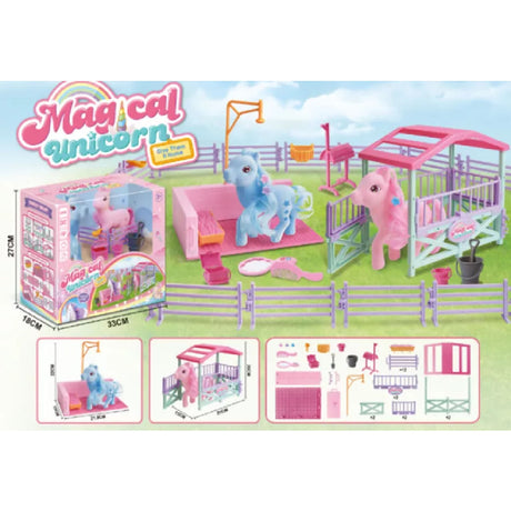 Set De Unicornios Magicos Con Accesorios 2213740