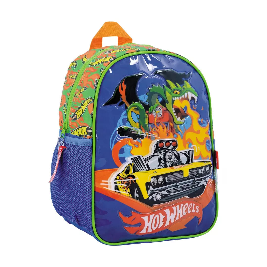 Mochila 12" Espalda Hot Wheels 11617