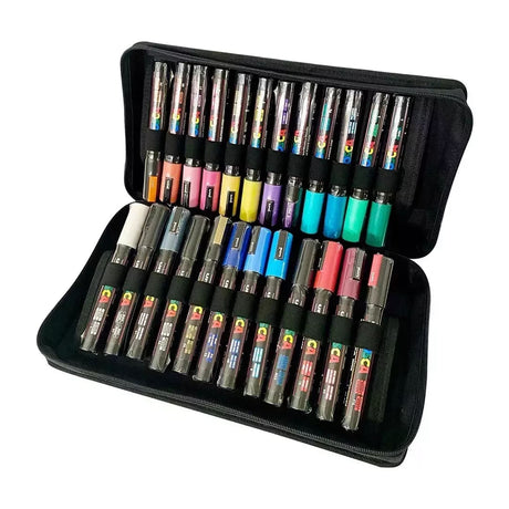 Posca Estuche con 24 marcadores 12 3M + 12 5M MUNPEST24
