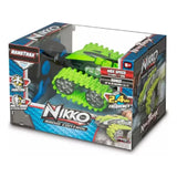 Nikko Nanotrax a radio control color verde electrico 10181