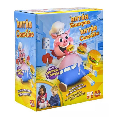 Juego de Mesa Chanchito Glotón Come Hamburguesas 920084